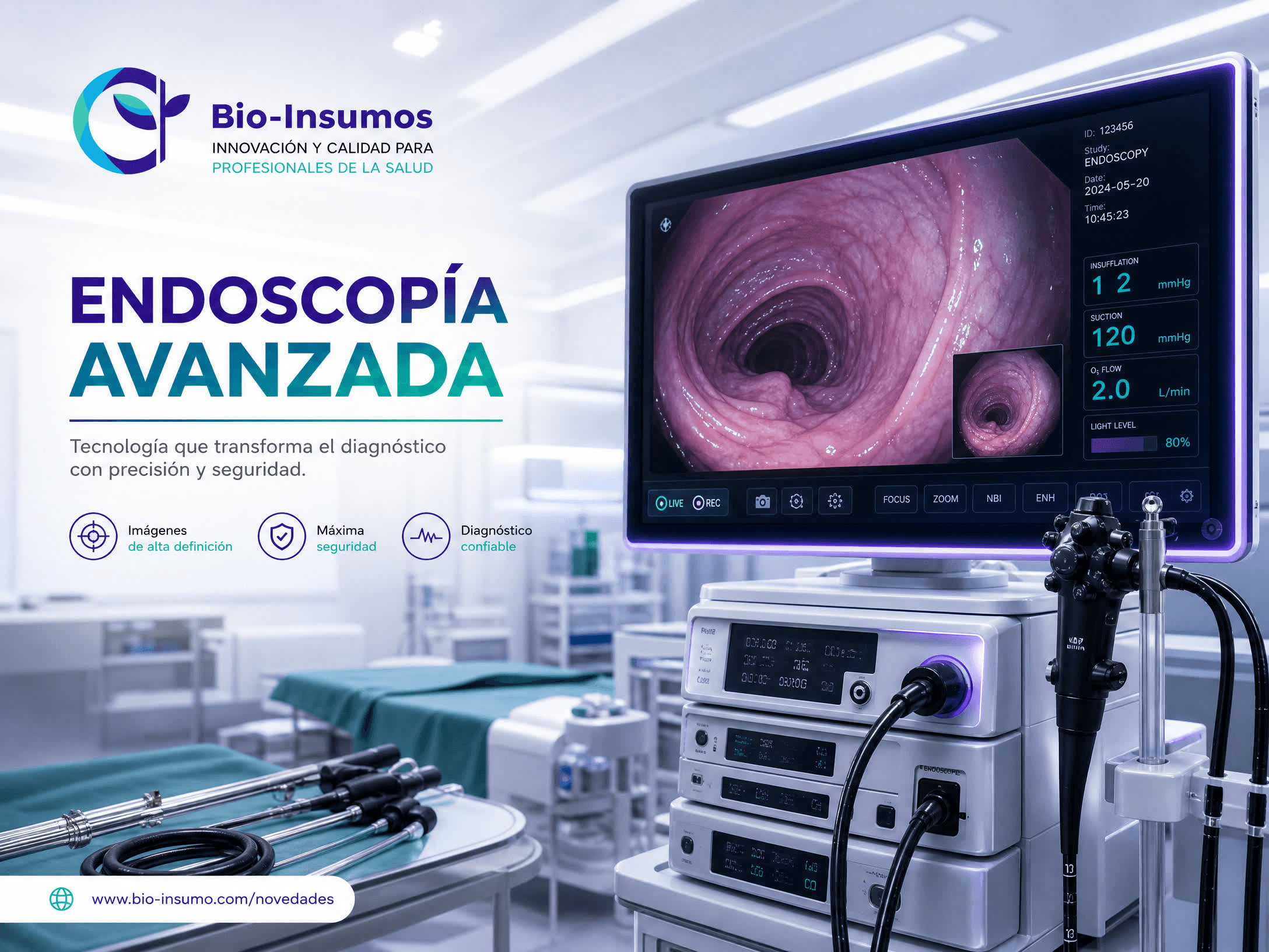 Endoscopía de precisión: menos invasión, mejor diagnóstico.